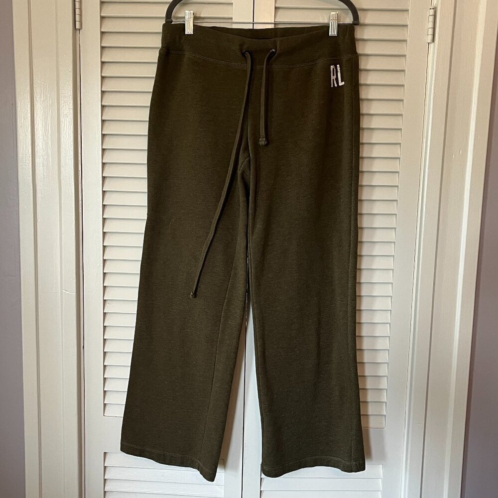 Olive Green Men's Drawstring Sweatpants